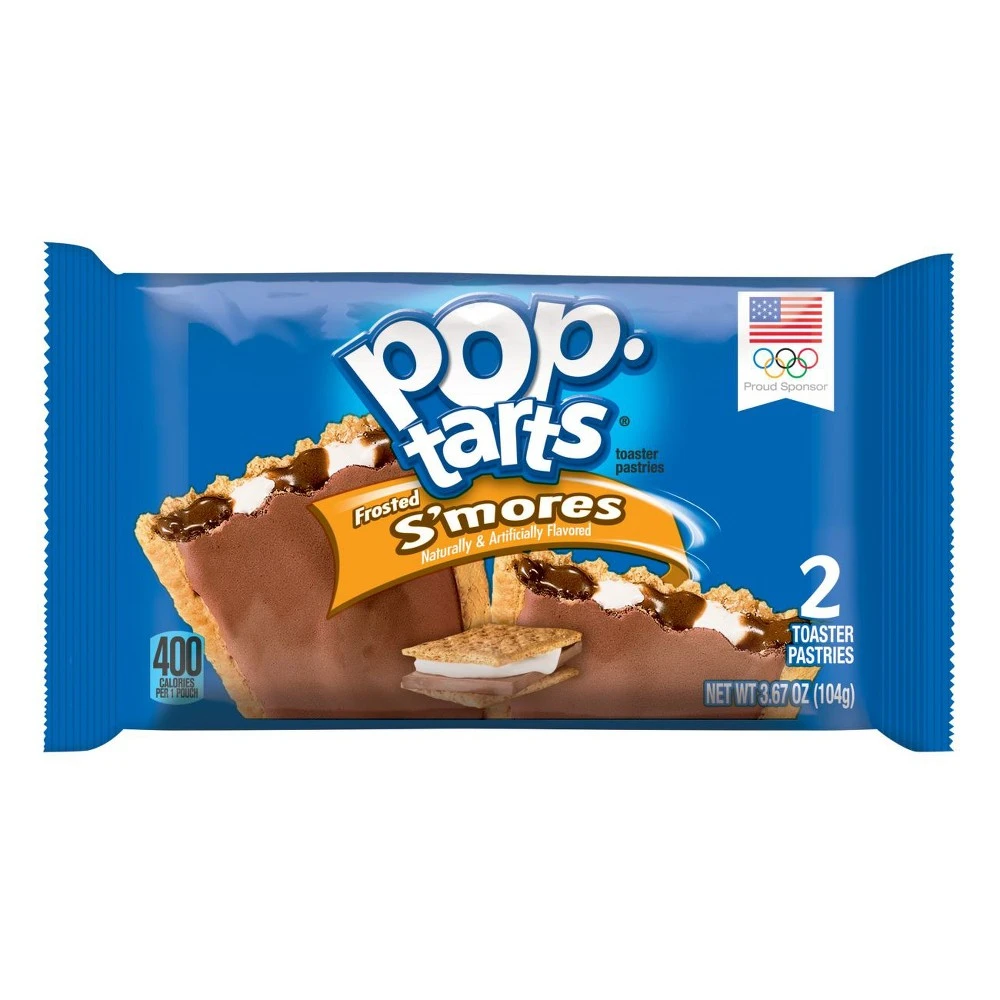Pop-Tarts Frosted S'mores Toaster Pastries 3.67 oz Pouch