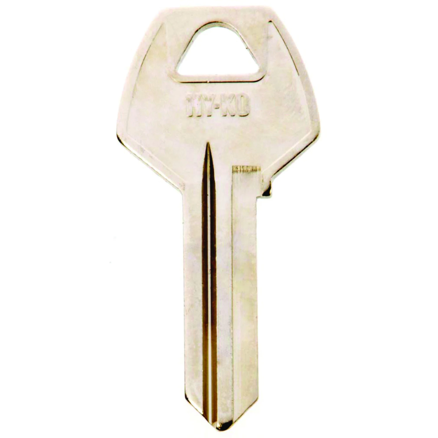 Hy-Ko 11010CO87 Key Blank, Brass, Nickel, For: Corbin Russwin Cabinet, House Locks and Padlocks, CO87 Key Number