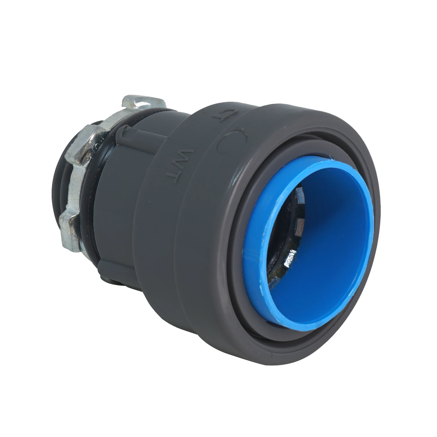 Simpush Push-to-Install Conduit Box Connectors, Non-Metallic, Liquid Tight, 3/4 In., 5-Pk.