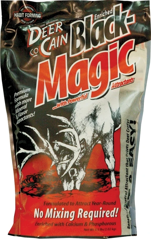 Deer Cane Black Magic 4.5 Lb Granular Mineral Deer Attractant