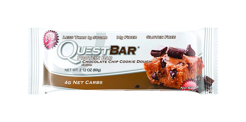 Gluten Free Chocolate Chip Cookie Dough Candy Bar, 2.12 oz.