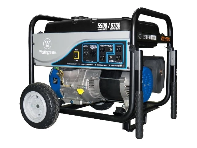 Wh5500 Portable Generator - 5500 Running Watts, 6750 Starting Watts