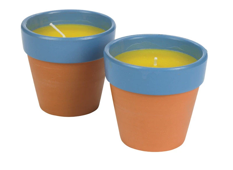 Tiki 5 Oz. Citronella Terra Cotta Candle 2-pack, Model 1412115
