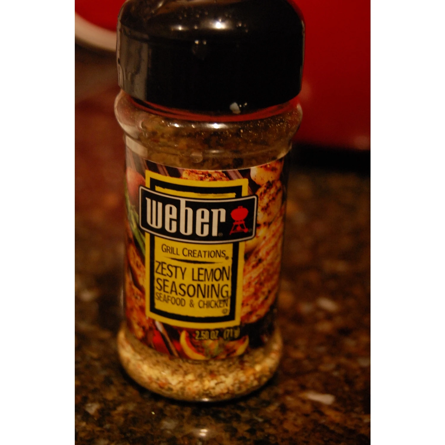 WEBER ZESTY LEMON GRILL 2.5OZ