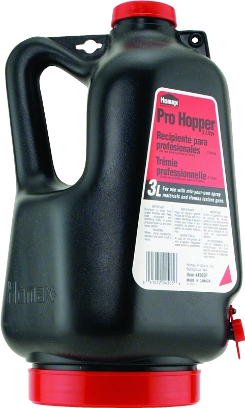 3 Liter Pro Hopper For Texture Guns Model 4505p
