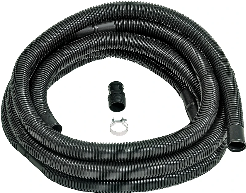 56171 Sump Pump Discharge Hose Kit 1-1/4 Inch X 24 Feet With Steel Clamp