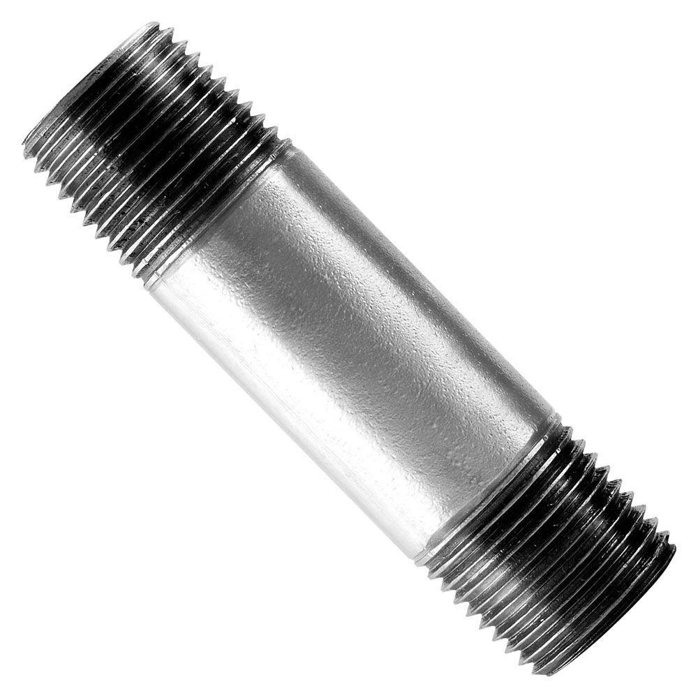 2 In. Mip X 2 In. D Mip Galvanized Steel 4 In. L Nipple