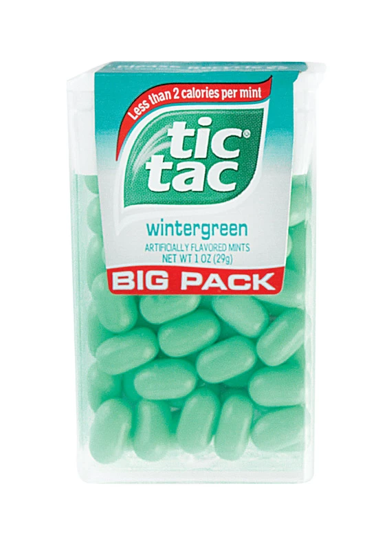 Tic Tac Wintergreen Mints 1 oz.