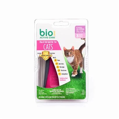 Bio Spot Active Care Flea & Tick Spot On Cat Applicator
