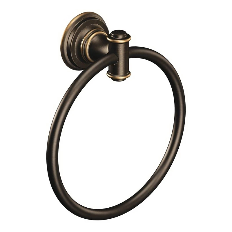 Ellsworth Towel Ring, 6 In Diameter, Mediterranean Bronze Finish, Model Dn9186brb
