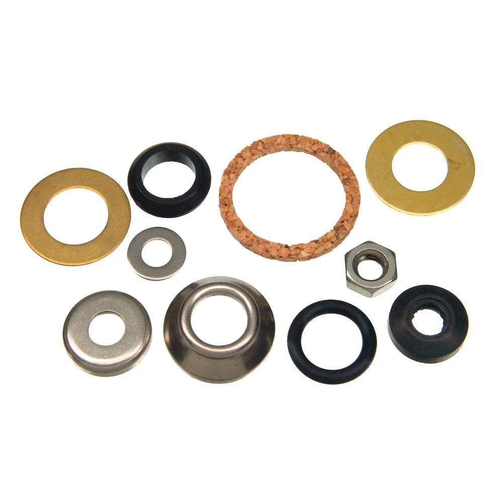 80047 Hot And Cold Stem Repair Kit For Chicago Faucets - Stainless Steel
