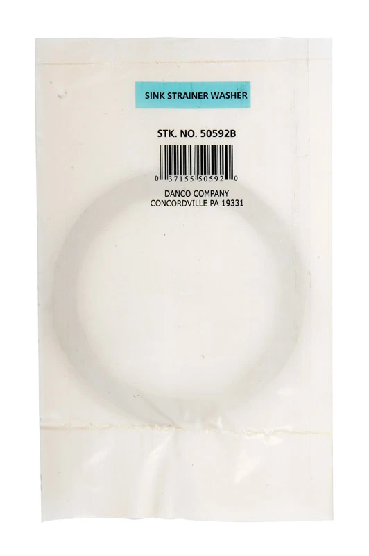 Danco 4-3/8 in. Dia. Brass Basket Strainer Washer