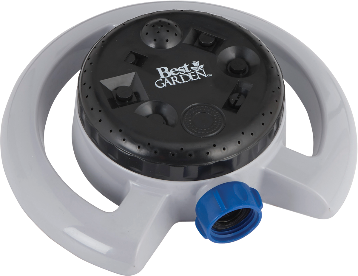 775 Five Pattern Turret Sprinkler, 3h X 8.75w, Ideal For Gardens And Lawns