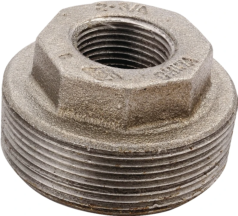 Black Hex Bushing 3/4 X 3/8 In, Mip X Fip, Model B241 20x10