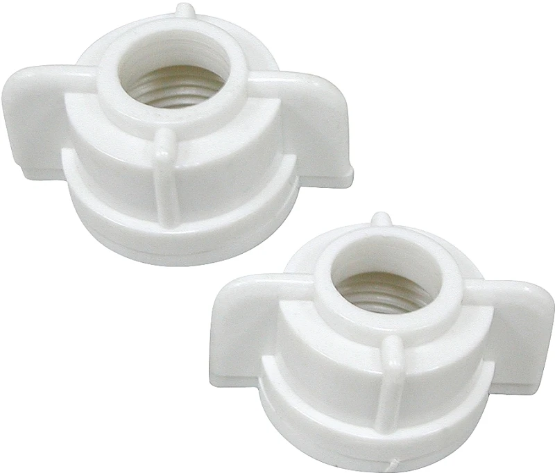 Faucet Coupling Nut 1/2 Ips Plastic For Iron Pipe Faucet Shanks Model 24306