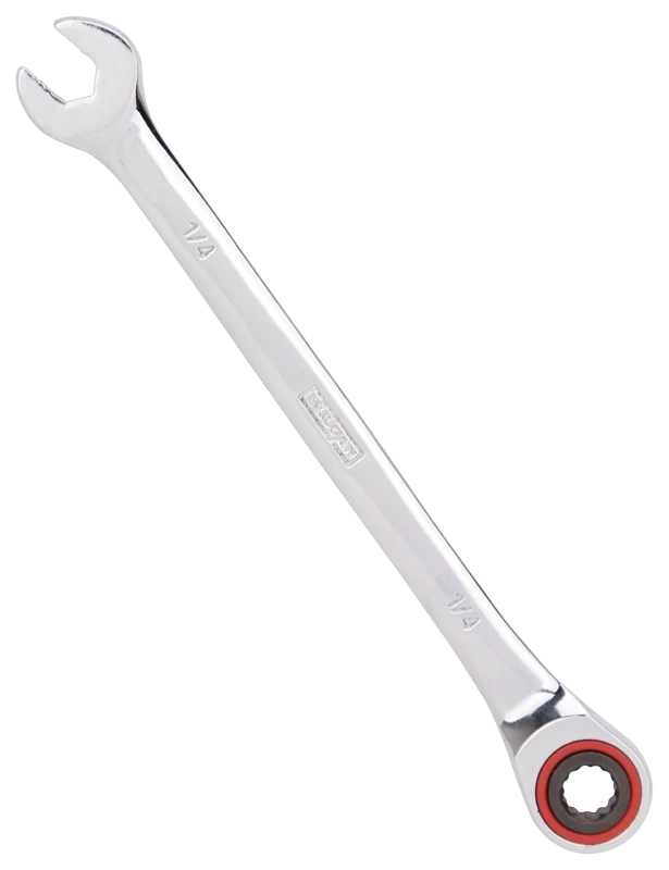 1/4 Inch Ratchet Wrench, 72 Tooth, Chrome Vanadium Steel, Model Pg1/4
