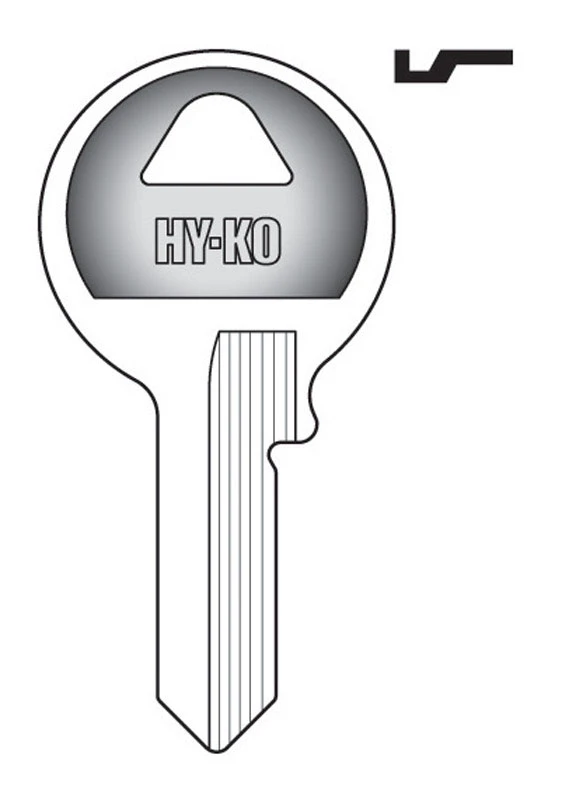 Hy-Ko Home Padlock Key Blank M1PB Single sided For Master Lock