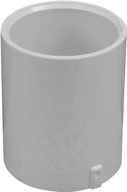 1-inch Diameter Pvc Schedule 40 Coupling - Socket X Socket Fitting