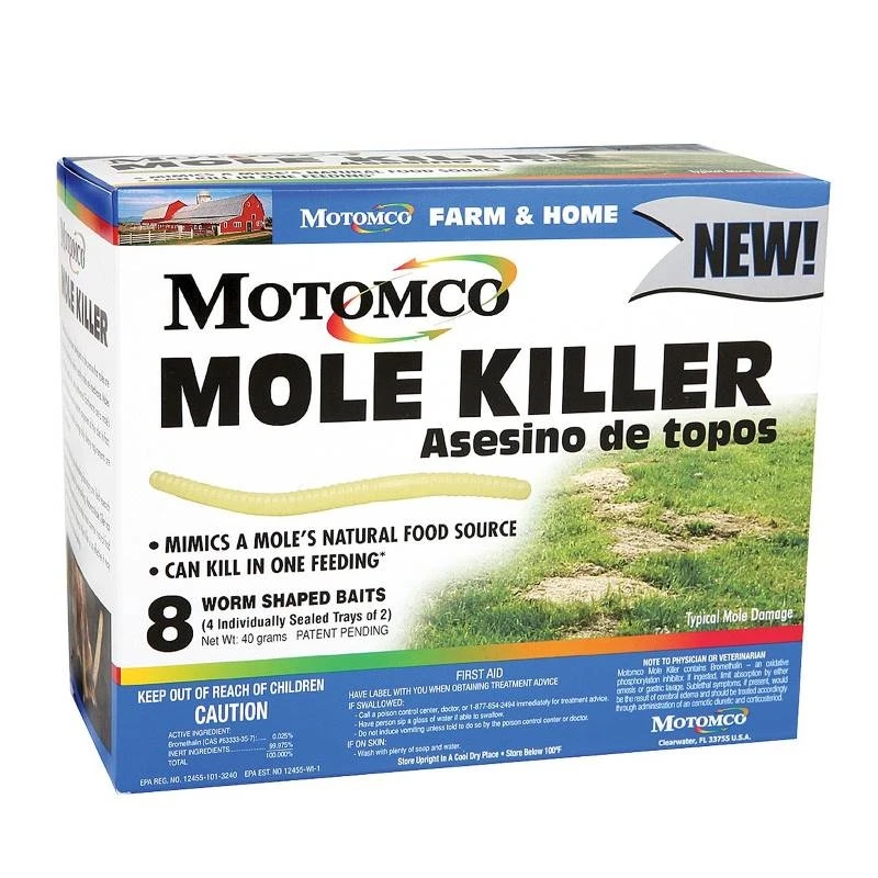 Motomco Ltd D-Mole Killer Ready To Use 12 Worm Box