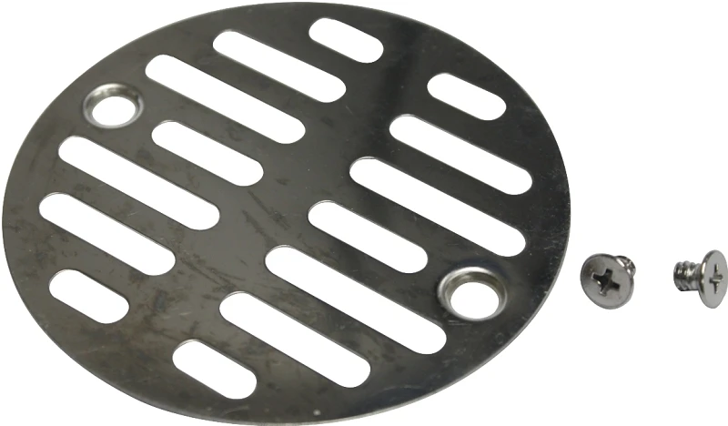 3-5/16 Inch Od Chrome Plated Shower Drain Grid Model Pp825-50
