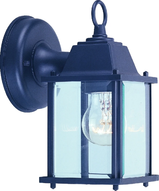 Al1037-53l Black Single Light Porch Wall Lantern
