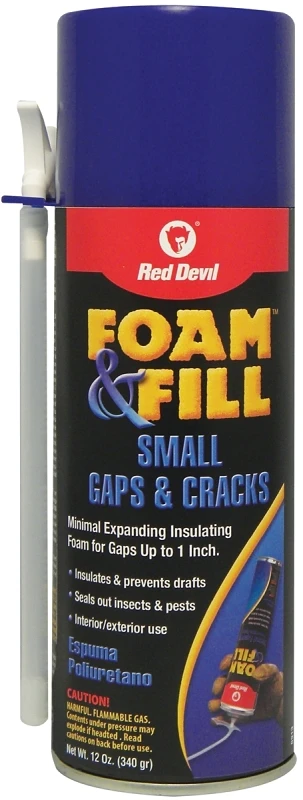 0913 Foam & Fill 12 Oz Minimal Expanding Polyurethane Sealant