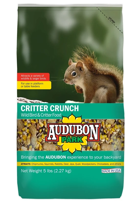 12234 Critter Crunch Wild Bird & Squirrel Food, 5 Lb Bag