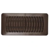 Imperial Rg1290 Plastic Floor Register, Brown, 3 X 10 Inches