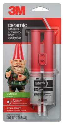 18042 Outdoor Ceramic Adhesive, 0.20 Ounce For All Purpose Use