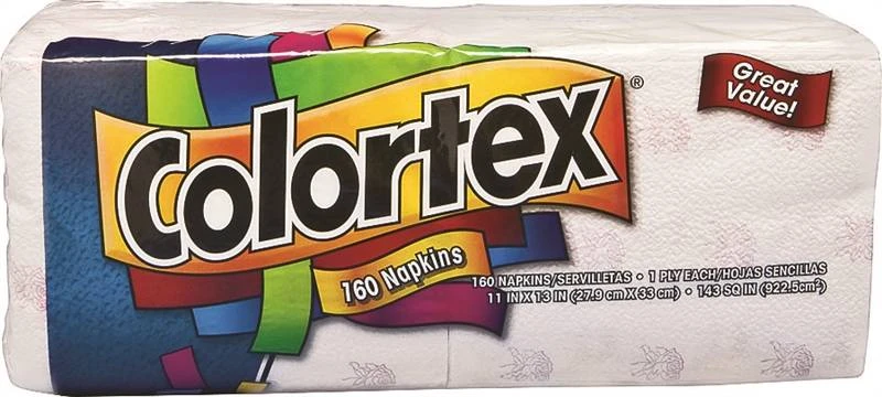 Paper Napkins 11X13" 120 Pack Colortex