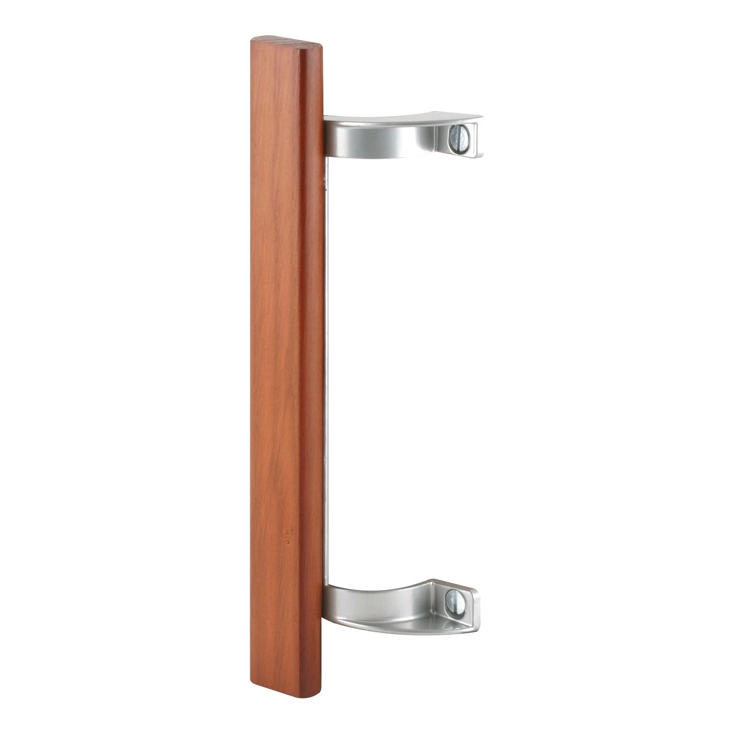 C 1189 Wood Tone Steel Indoor And Outdoor Patio Door Handle Set