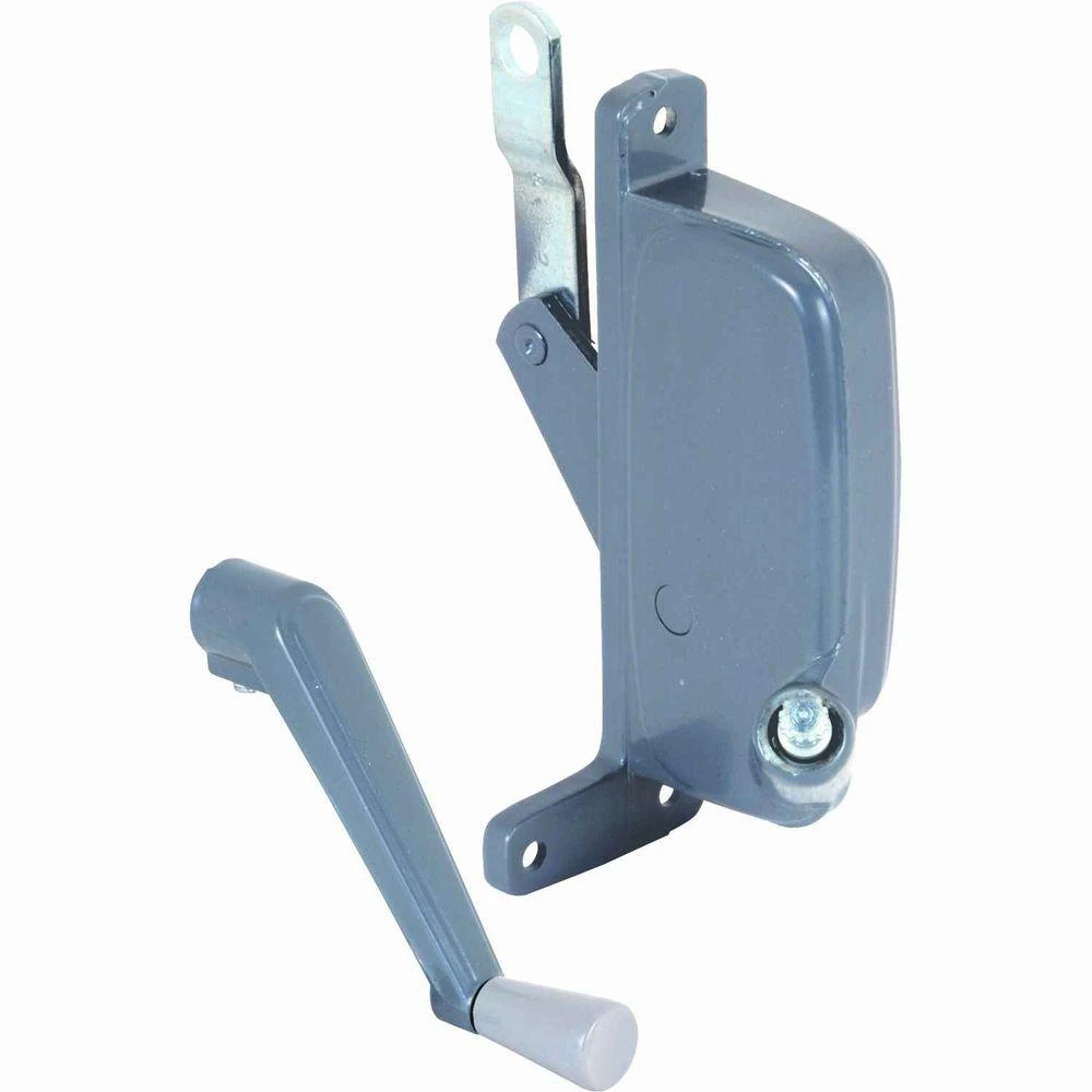 Stanley C and E Model Awning Operator Gray Right Hand with 2 and 3 Sixteenths Inch Offset Link