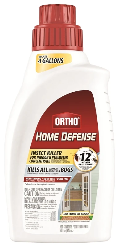 Home Defense 32 Oz. Concentrate Indoor & Perimeter Insect Killer 0175110