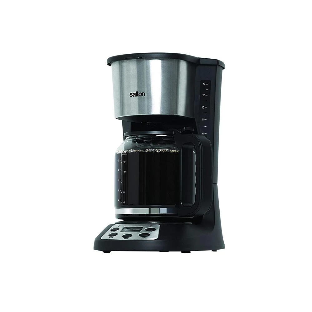 14 Cup Jumbo Java Coffee Maker With Programmable Timer And Keep Warm Function