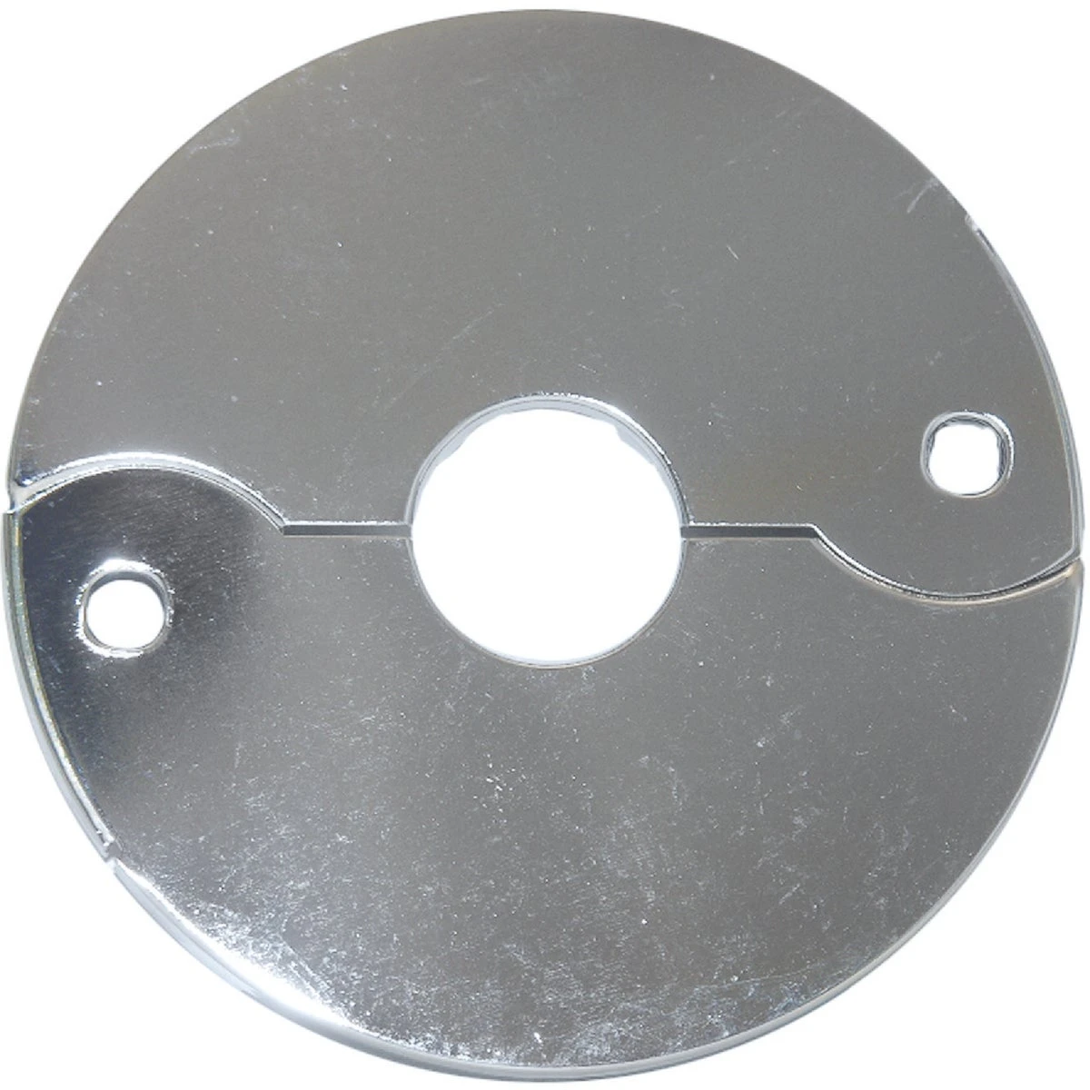 Floor & Ceiling Split Flange, Chrome Plated Brass, For 1-1/2 In. Iron Pipe
