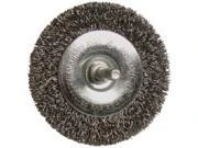 3-inch Coarse Wire Wheel With 1/4 Shank For Power Tools