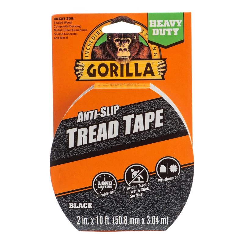 Anti-Slip Tread Tape, 2-In. x 10-Ft Roll