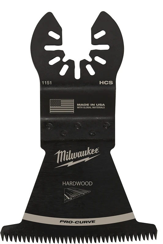 Milwaukee Universal Fit Open-Lok 2-1/2 in. L X 2-1/2 in. W High Carbon Steel Japanese Blade Hardwood