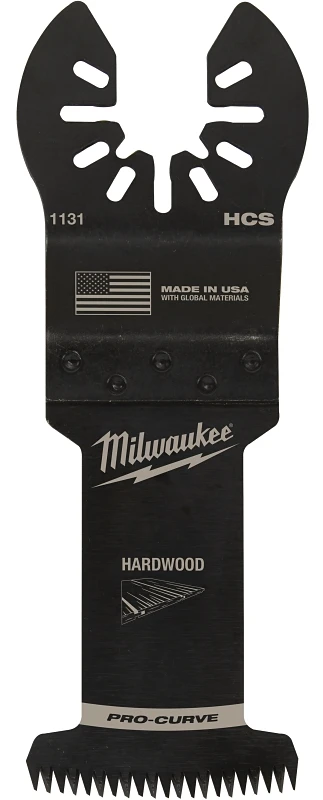 Milwaukee Universal Fit Open-Lok 1-3/8 in. L X 1-3/8 in. W High Carbon Steel Japanese Blade Hardwood