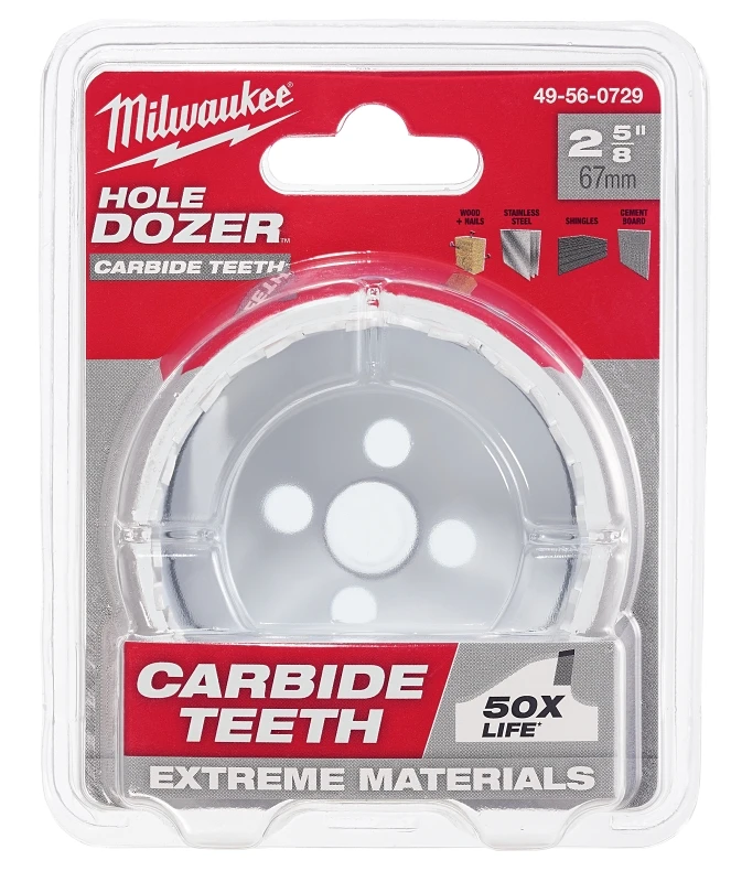 Hole Dozer 2-5/8 In. Carbide Tipped Hole Saw - Model 49-56-0729