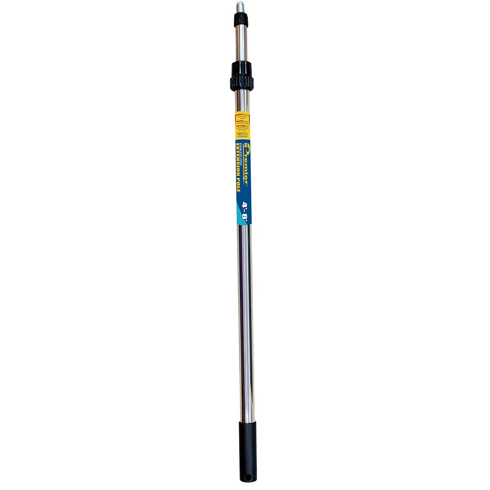 Premier 4 Ft. To 8 Ft. Telescoping Stainless Steel External Twist Extension Pole