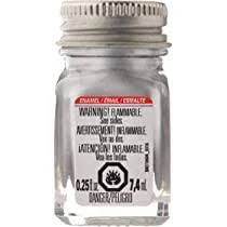 Craft 0.25 Oz. Metallic Enamel Brush Paint In Silver For Crafts