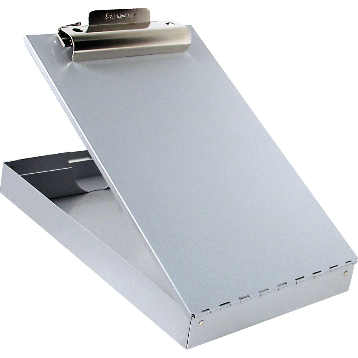 Redi-rite Letter Size Recycled Aluminum Storage Clipboard With Compartment