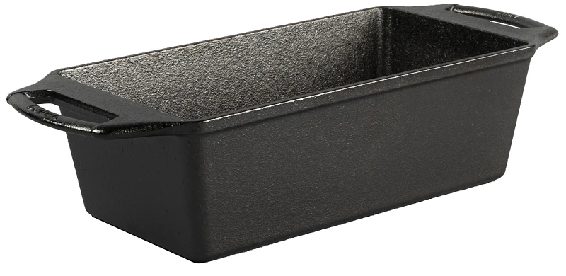 Seasoned Cast Iron Loaf Pan, 8.5 x 4.5 In.