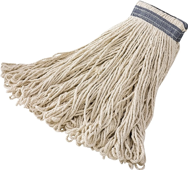 Commercial 24-ounce Cotton Wet Mop With Universal Headband