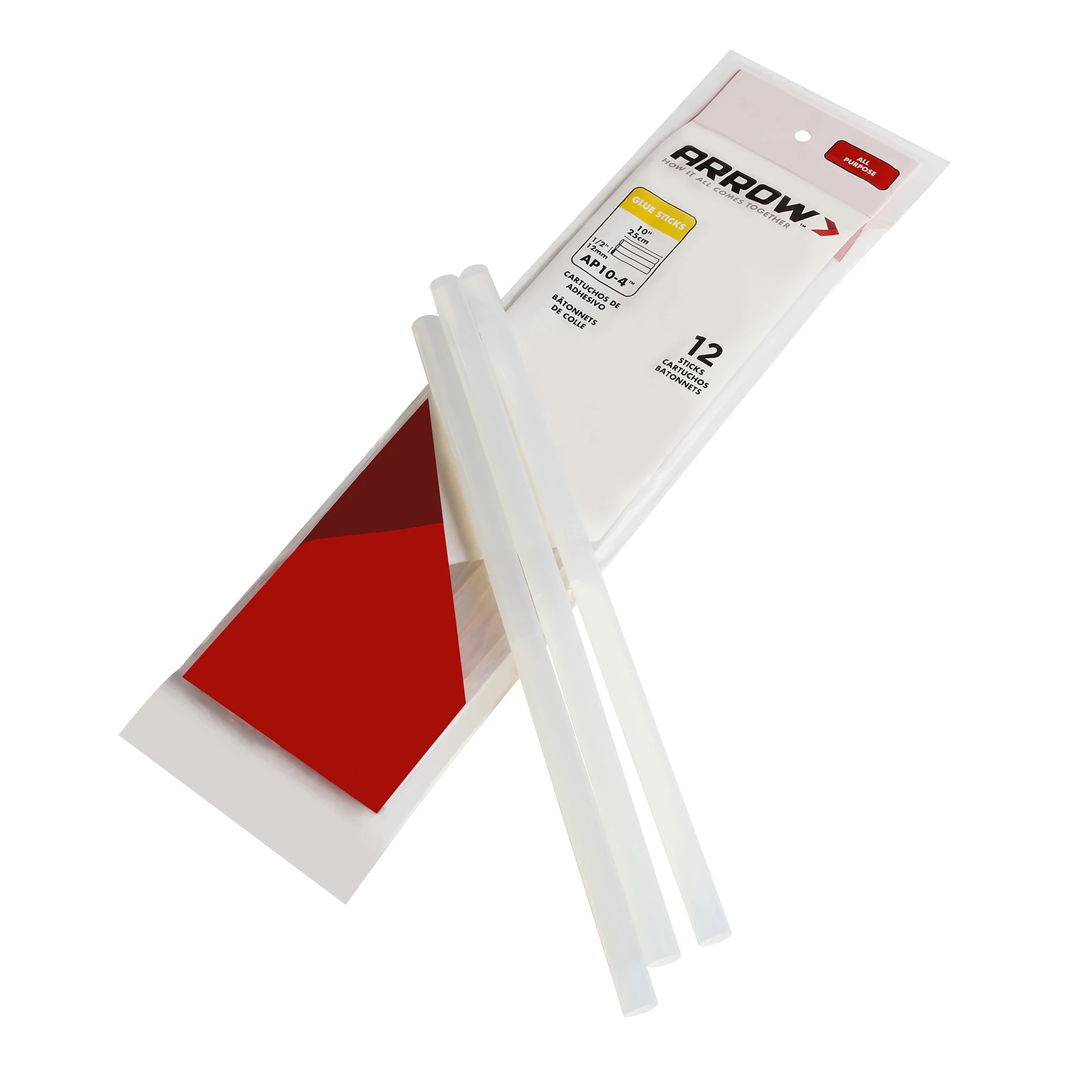 Glue Sticks, 10 x .5-In., 12-Ct.