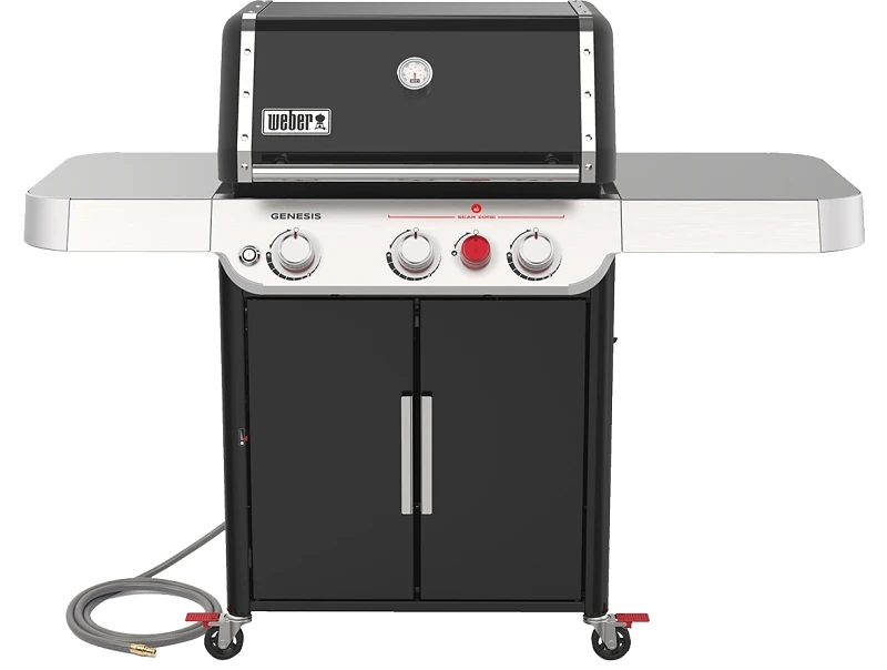 Genesis E-325s 3-burner Natural Gas Grill, 39,000 Btu, Black