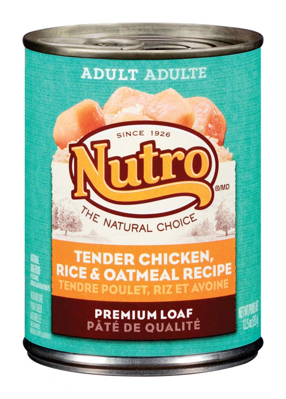 Natural Choice Dog Food, Chicken, Rice & Oatmeal, 12.5 Oz. Can