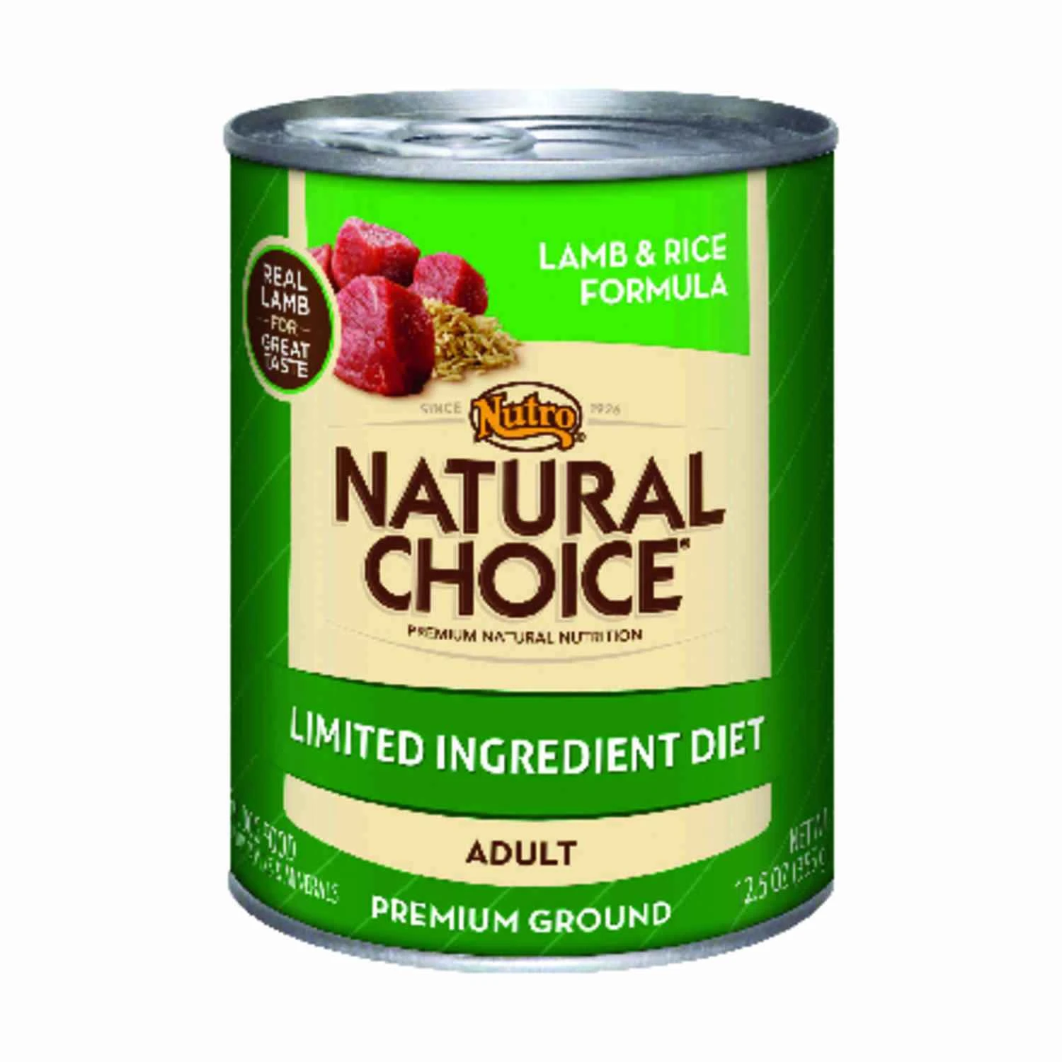 Natural Choice Dog Food Lamb and Rice Flavor 12.5 Ounce Can