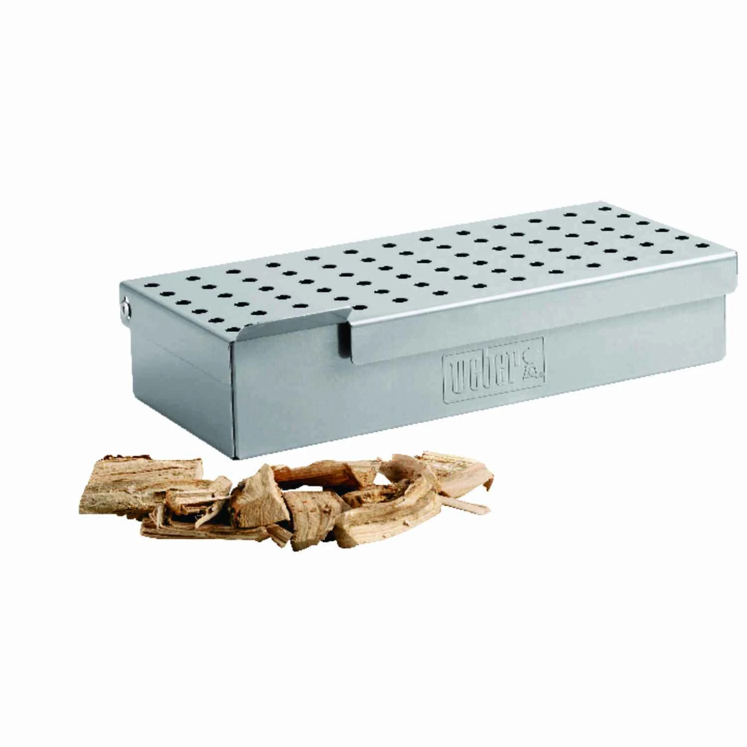 Stainless Steel Smoker Box 9.7 In. L X 4.7 In. W For Q 200/2000 Series